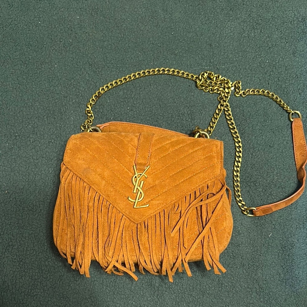 Faux Saint Laurent crossbody purse